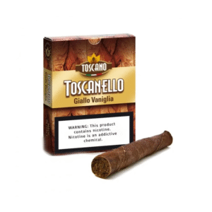 Toscanello Giallo Vaniglia Puro – Vanilya Aromalı Puro Satın Al