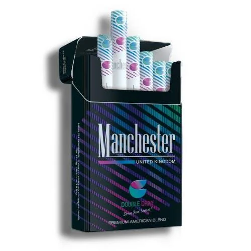 Manchester Double Drive Mentollü Sigara (Böğürtlen Mentol)