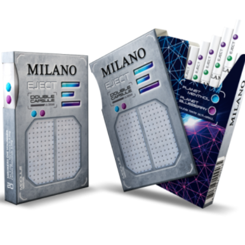 Milano Eject Double Click Çift Kapsüllü - Böğürtlen ve Naneli - Görsel 2